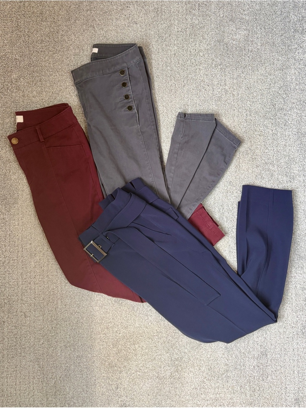 Women’s Work Pant/Trouser Bundle- Size 2- Loft, Loft Outlet, WHBM